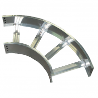 Aluminum Tray 6'' x 4'' 90° SS Hardware  Aluminum Tray 6'' x 4'' 90° SS Hardware